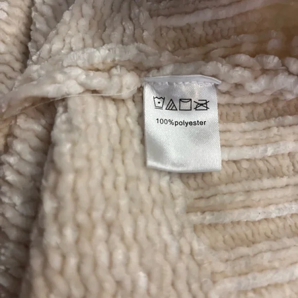 Cynthia Rowley Cream Cowl Neck Sweater - Picture 3 of 4